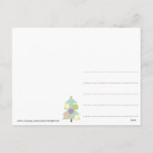 明メリーるい写パーソナライズされた真はがき シーズンポストカード (裏面)