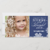 明メリーるい写真カード | ダークブルー シーズンカード (正面)