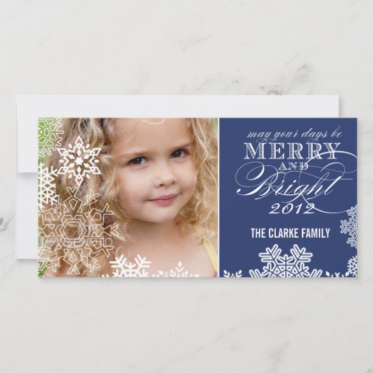 明メリーるい写真カード | ダークブルー シーズンカード (正面)