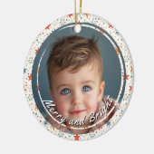 明メリーるい星のカスタム子の写真 セラミックオーナメント (左)