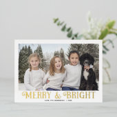 明メリーるい書モダン道の写真1枚 箔シーズンカード (立ち正面)