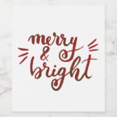 明メリーるい赤 ワインラベル (シングルラベル)