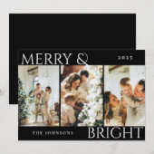 明メリーるい3フォトコラージホリデーカード シーズンカード (正面/裏面)
