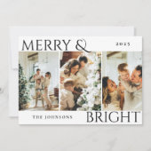 明メリーるい3フォトコラージホリデーカード シーズンカード (正面)