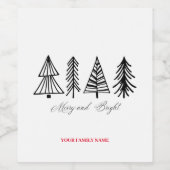 明メリーるい ワインラベル (シングルラベル)