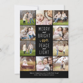 明メリーるい、平和と光 | クリスマスフォト シーズンカード
