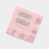 明メリーるい 箔ナプキン (左)