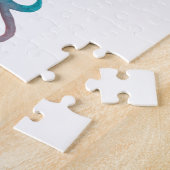 明メリーるい – 緑と赤 ジグソーパズル (側面)