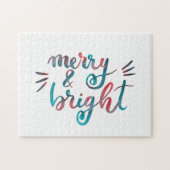 明メリーるい – 緑と赤 ジグソーパズル (横)