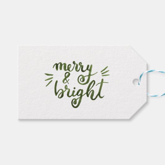 明メリーるい – 緑 ギフトタグ (正面(横))