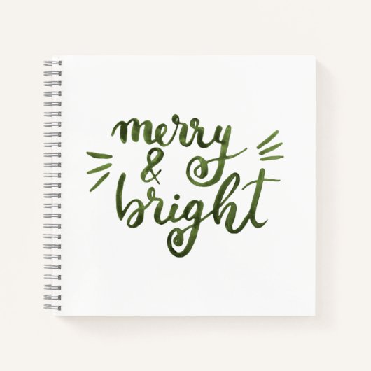 明メリーるい – 緑 ノートブック (正面)