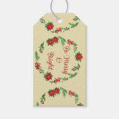 明メリーるく ギフトタグ (正面)