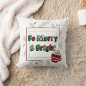 明メリーるく |クリスマスかわいらし。 クッション (ブランケット)