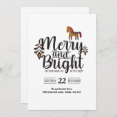 明メリーるく 招待状 (正面/裏面)