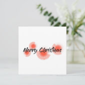 明モダンるいよくはしゃぐデザイン「メリークリスマス」 (スタンド正面)