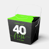 明モダンるいガーリーグリーン40とフレッシュ フェイバーボックス (正面サイド)