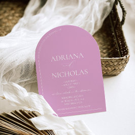 明モダンるいピ結婚ンク 招待状