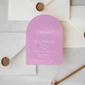 明モダンるいピ結婚ンク 招待状