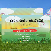 明モダンるいフェスティバルテーマ名刺 名刺