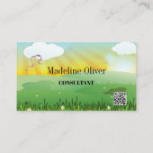 明モダンるいフェスティバルテーマ名刺 名刺 (裏面)