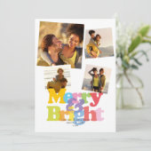 明モダンるいメリーカップル4フォトコラージュ シーズンカード (スタンド正面)