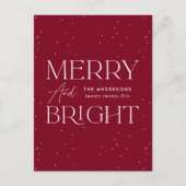 明モダンるいメリークランベリー非写真 シーズンポストカード (正面)