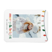 明モダンるいメリー休日の写真 マグネット (横)