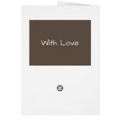 明モダンるい花の死別/良いカードを取得 (裏面)