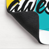 明モダンるくトレンディーの都市のデザイン素晴らし" マウスパッド (コーナー)