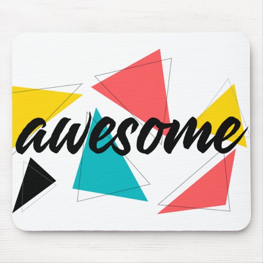 明モダンるくトレンディーの都市のデザイン素晴らし" マウスパッド (正面)