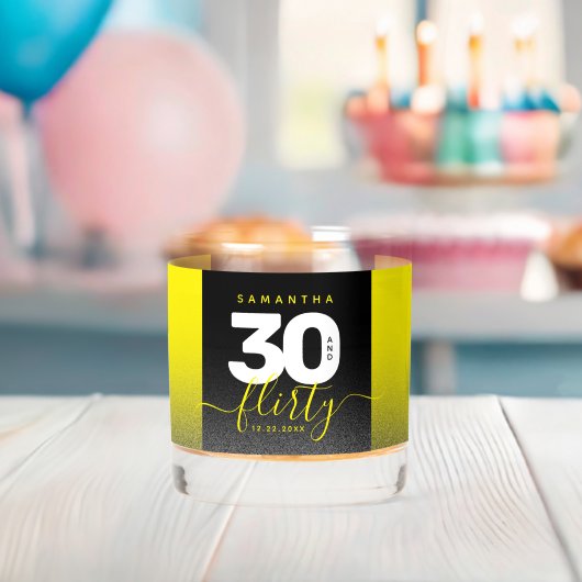 明モダンガーリーるい黄色30と気のあるそぶりをした ウイスキーグラス (インサイチュ (ベビーシャワー))