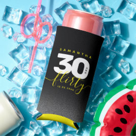 明モダンガーリーるい黄色30と気のあるそぶりをした スリム缶クーラー