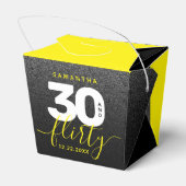 明モダンガーリーるい黄色30と気のあるそぶりをした フェイバーボックス (裏面サイド)