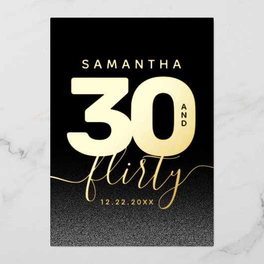 明モダンガーリーるい黄色30と気のあるそぶりをした 箔招待状 (正面)