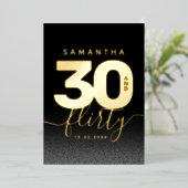 明モダンガーリーるい黄色30と気のあるそぶりをした 箔招待状 (立ち正面)