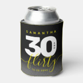 明モダンガーリーるい黄色30と気のあるそぶりをした 缶クーラー (缶正面)