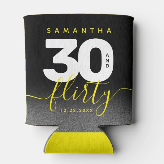 明モダンガーリーるい黄色30と気のあるそぶりをした 缶クーラー (裏面)