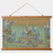 明中国の朝の旅の舒淇風景 吊り下げ型タペストリー (正面)