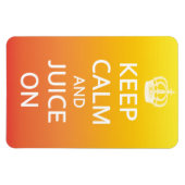 明保るい冷蔵庫用マグネットに穏やかでジュース マグネット (横)