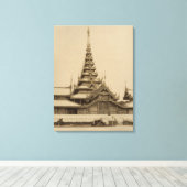 明南またはメインオーディエンスホール キャンバスプリント (インサイチュ (ウッドフロア))