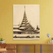 明南またはメインオーディエンスホール キャンバスプリント (インサイチュ (リビング))