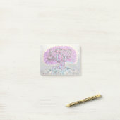 明度生命の樹 ポストイット (デスク上)