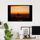 明得かりは？ ポスター (ホームオフィス)