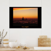 明得かりは？ ポスター (キッチン)