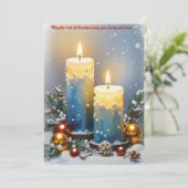 明快さとビジョンのクリスマスライト:挨拶 シーズンカード (スタンド正面)