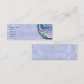 明快さの曼荼羅の細い名刺 スキニー名刺 (正面/裏面)