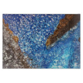 "明快さ"のガラスまな板 カッティングボード (正面)