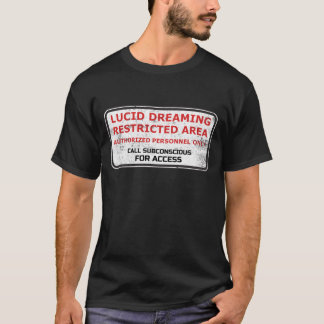 明快な夢を見る制限区域ヴィンテージ Tシャツ