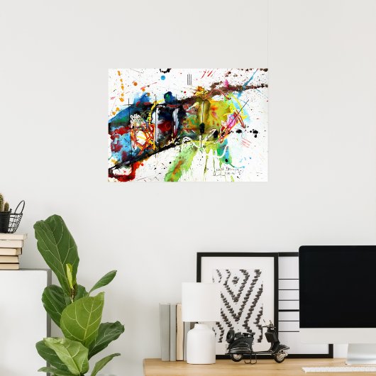 明快な夢 ポスター (ホームオフィス)