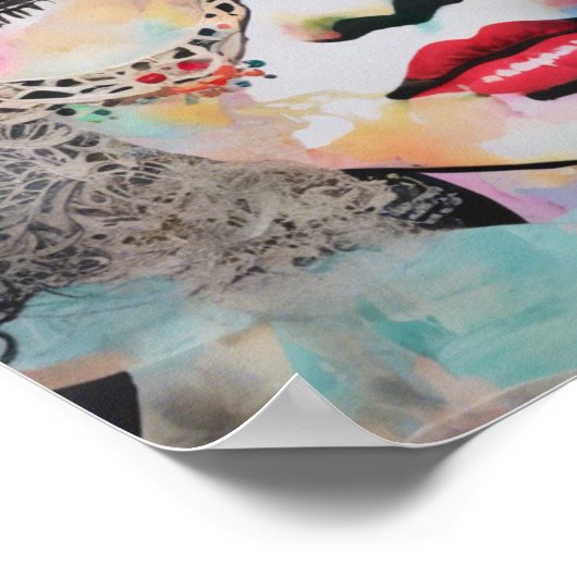 明快な空想 ポスター (角)